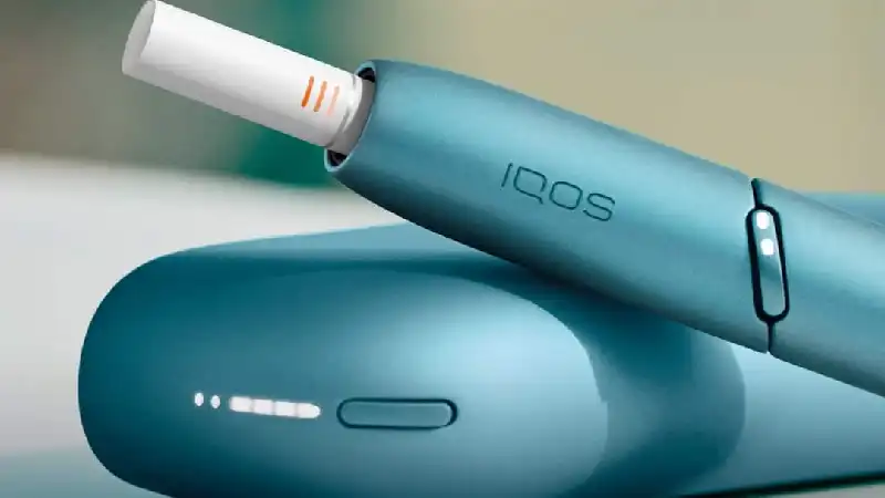 رنگ چراغ های روی Iqos 